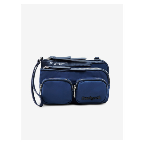 Blue Womens Crossbody Handbag Desigual Pocketmas Linda - Women