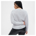 Svetr GAP V Neck Sweater Light Heather Grey