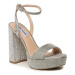 Steve Madden Sandále Lessa-R SM11002394-998 Strieborná