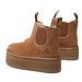 Ugg Snehule W Neumel Platform Chelsea 1134526 Hnedá