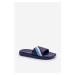 Classic Lightweight Men's Slippers Navy Blue, Bemostom