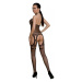 Passion ECO BS006 black - Bodystocking Farba: Čierna