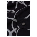 Blúzka Karl Lagerfeld Printed Bow Blouse Circle Aop Black/White