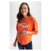 DEFACTO Regular Fit Printed Maternity Sweatshirt