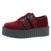 topánky s klinom KILLSTAR Crimson