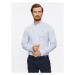 Gant Košeľa Slim Poplin 3000102 Modrá Regular Fit