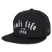 Metal cap Life P black