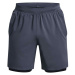 Under Armour UA LAUNCH 7'' 2-IN-1 SHORT Pánske bežecké šortky, tmavo sivá, veľkosť