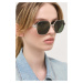 Slnečné okuliare Bottega Veneta dámske, strieborná farba