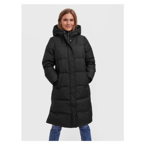 Vero Moda Vatovaná bunda Erica Holly 10251595 Čierna Regular Fit