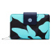 VUCH Tali Tammy Flowers Blue Wallet