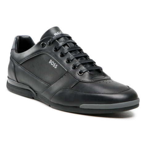 Boss Sneakersy Saturn 50485624 10238843 01 Čierna Hugo Boss