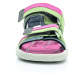 Ricosta Sydney Avocado/Grau/Pink barefoot sandále 33 EUR