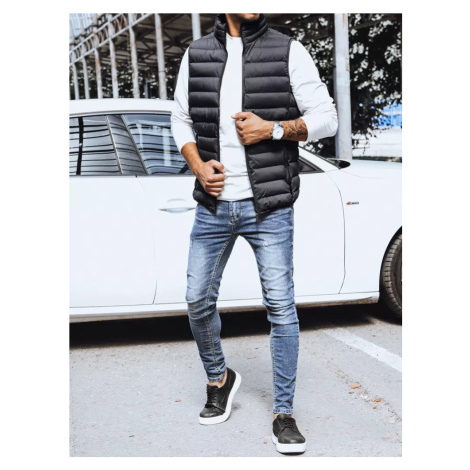 Men's Dark Grey Dstreet Vest