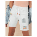 VENICE women's denim shorts white Dstreet