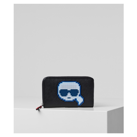 Peňaženka Karl Lagerfeld K/Pixel Md Folded Zip Wallet