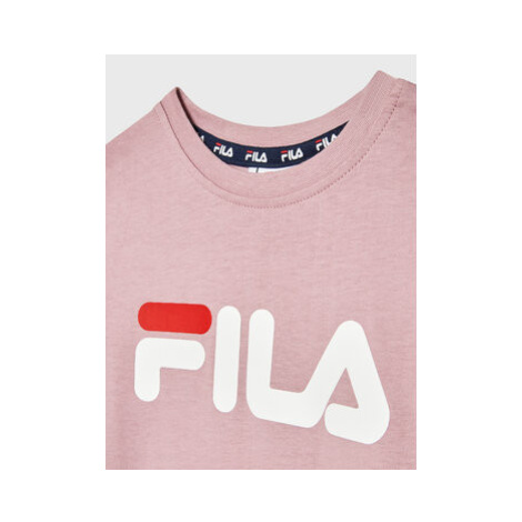 Fila Tričko Sala Logo FAK0089 Ružová Regular Fit
