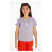 Detské bavlnené tričko Calvin Klein Jeans fialová farba