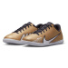 Nike JR MERCURIAL VAPOR 15 CLUB IC Detská halová obuv, zlatá, veľkosť 35