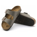 Birkenstock Arizona BF Nubuck Stone Regular Fit