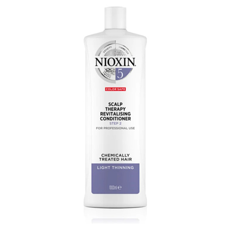 Kondicionér pre mierne rednúce chemicky ošetrené vlasy Nioxin System 5 Conditioner - 1000 ml (81