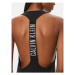 Calvin Klein Swimwear Plážové šaty KW0KW02480 Čierna Regular Fit