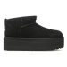 Ugg Snehule W Classic Ultra Mini Platform 1135092 Čierna