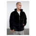 Trendyol Men's Black Plush Fabric Lined Padded Winter Puffer Coat