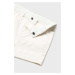 Detské bavlnené šortky Mayoral biela farba, nastaviteľný pás