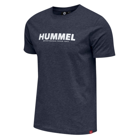 Hummel Funkčné tričko  tmavomodrá / biela