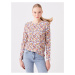 LC Waikiki Crew Neck Floral Long Sleeve Women's Blouse