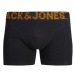 JACK & JONES Boxerky 'JACDanny'  sivá / zelená / kaki / čierna