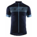 Craft REEL Pánsky cyklistický dres, tmavo modrá, veľkosť