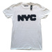 New York City tričko Logo Biela