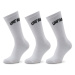 Unfair Athletics Súprava 3 párov vysokých ponožiek unisex Curved UNFR22-165 Biela
