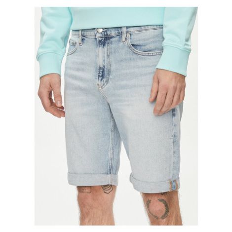 Calvin Klein Jeans Džínsové šortky J30J324871 Modrá Slim Fit