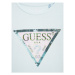 Guess Blúzka K4RI30 K6YW1 Modrá Regular Fit