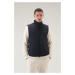 Vesta Woolrich Pacific Vest Melton Blue