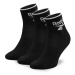 Reebok Súprava 3 párov vysokých ponožiek unisex R0362-SS24 (3-pack) Čierna