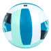 Lopta na plážový volejbal 100 Classic šitá veľkosť 5 modrá palma