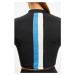 Trendyol Black High Collar Crop Sport Blouse