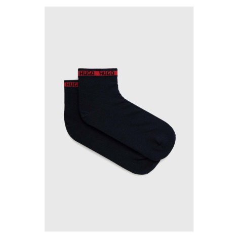 Ponožky HUGO pánske, tmavomodrá farba, 50477873 Hugo Boss