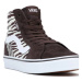 Dámska rekreačná obuv VANS WM Filmore HI Satin Tiger brown white