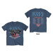 Kiss tričko Americana Modrá