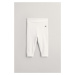 LEGÍNY GANT SHIELD LEGGINGS WHITE