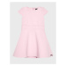 Guess Každodenné šaty K2RK19 FL03S Ružová Regular Fit