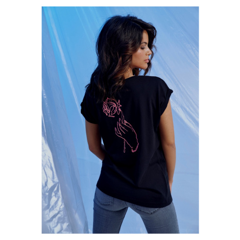 Ladies Only Love Tee Black mister tee