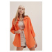 Bigdart 3900 Oversize Long Basic Shirt - Orange