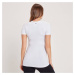 Dámske bezšvové tehotenské tričko MP s krátkymi rukávmi – biele