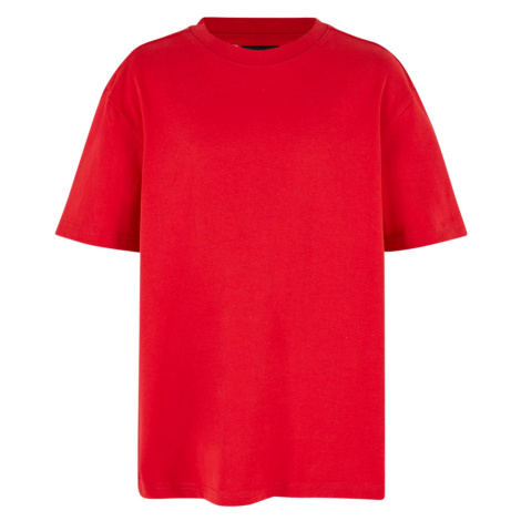 Children's T-shirt Heavy Oversize - red Urban Classics